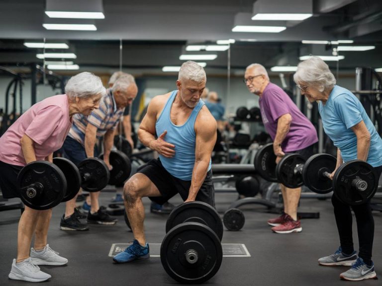 comment éviter la perte de masse musculaire chez les seniors avec des exercices ciblés