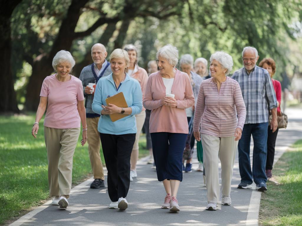 comment créer un programme de marche pour les personnes âgées atteintes de diabète