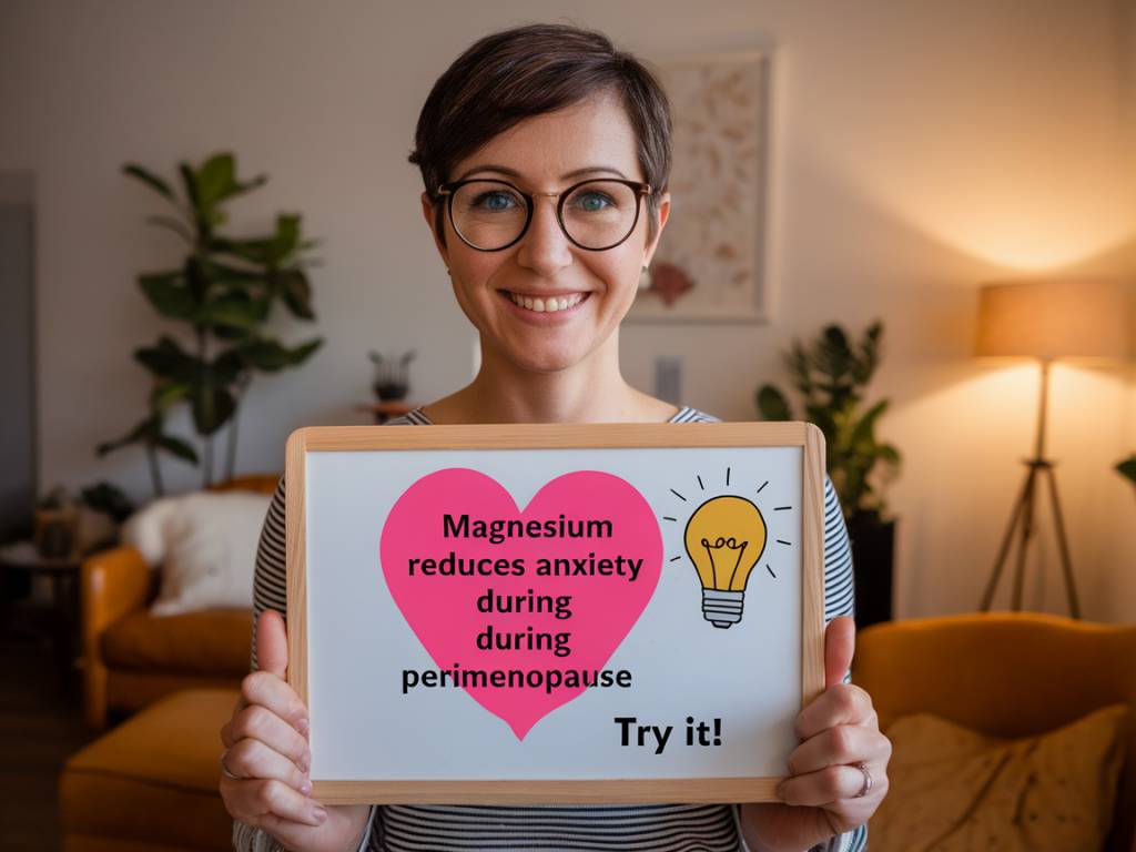 les bienfaits du magnésium pour réduire l'anxiété chez les femmes en période de pré-ménopause